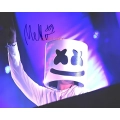 Maska Marshmello świecąca LED pierwszy pojawiła głowie amerykańskiego który wymyślił przyjął pseudonim Świeci jasno
