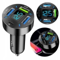Szybka ładowarka samochodowa USB-C PD USB QC 3.0 szybkie ładowanie do telefonu w aucie
