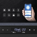 Lodówka samochodowa AAOBOSI TW75, 72l, WiFi, USB, 12/24V, 80 W, Powystawowy