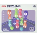 GRA ZRĘCZNOŚCIOWA W KRĘGLE ZESTAW DO GRY W KRĘGLE 10 KRĘGLI 2 KULE BOWLING