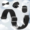 Pasek do Redmi Watch 5/5 Lite elastyczny nylonowy regulowany czarny