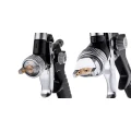 Pistolet Lakierniczy Zestaw 3x Dysza 0,8 1,4 1,7 HVLP do Malowania BLACK