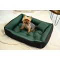 Legowisko dla psa kojec ECCO 55x45 cm wodoodporne zielone