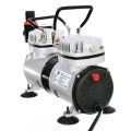 Wydajny 40l/min Kompresor AS19-2 do Aerografu DWA TŁOKI Auto Stop 5,5bar