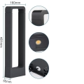 Lampa Ogrodowa Shuniu LED 7W 3000K 48cm zewnętrzne oświetlenie ścieżek