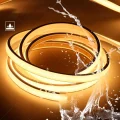 UŻYWANE Taśma LED COB PCNING 10 m 220 V IP67 wodoodporna ciepła biała 3000K