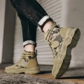 Buty taktyczne za kostkę rozmiar 40 khaki (25 cm na 40 cm)