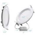Lampa panelowa LED 8-12W, 240 V, 4 szt., opalkowanie zastępcze