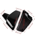 Osłony akumulatora PSLER do Honda VLX600 VT600 Shadow czarne POWYSTAWOWE