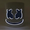Maska Marshmello świecąca LED pierwszy pojawiła głowie amerykańskiego który wymyślił przyjął pseudonim Świeci jasno