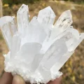 Biały kwarc Mineralny naturalny duży 100g kamień dekoracyjny do medytacji, terapii energią i kolekcjonowania minerałów
