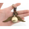 Brelok zegarek Harry Czarownik Snitch miniaturowy zegarek w formie Złotego Znicza dla fanów serii