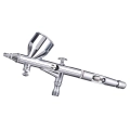 Aerograf Modelarski Komplet Dysze 0,2 0,3 0,5 Wężyk Szczotki Mini pistolet