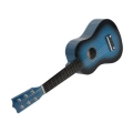 Gitalele niebieskie 6-strunowa mini gitara hybryda ukulele podróżna hit