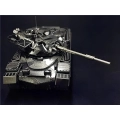 Czołg DIY 3D metalowy zestaw Chieftain MK50 1:100 model kolekcjonerski do składania prezent dla fana