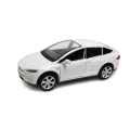 Model samochodu Tesla X90 1:32 biały miniatura elektrycznego auta z otwieranymi drzwiami