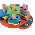 BIEDRONKA DREWNIANA UKŁADANKA MONTESSORI SORTER