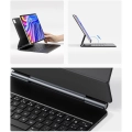 Etui z klawiaturą Earto do iPad Pro 12.9 (M2, 2024), 7 RGB, magnetyczne, QWERTY