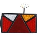 Tylne światła przyczepy 12V/24V 6-żył 45 cm 2 szt. POWYSTAWOWE