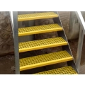 Stopnie schodowe przemysłowe z kraty FRP 240×1000×38 mm odporne na korozję