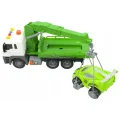 POMOC DROGOWA ZIELONA LAWETA 1:16 HOLOWNIK SAMOCHÓD ŚWIATŁA DŹWIĘK + AUTO