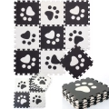 MATA EDUKACYJNA PIANKOWA PUZZLE EVA 90 x 90 GRUBA DLA DZIECI MIĘKKA