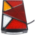 Tylne światła przyczepy 12V/24V 6-żył 45 cm 2 szt. POWYSTAWOWE
