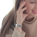 Pasek do zegarka smartwatch silikon 20mm Mugust 3 szt. rzep szary/różowy/niebieski