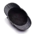 Kapelusz Sherlock Holmes łowcy jeleni 55cm klasyczny kapelusz detektywa z daszkami, idealny do cosplayu i przebrań