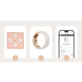 Tracker pierścień cyklu płodności owulacji Femometer Gen2 Smart Ring sen rozmiar 9
