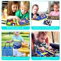 LT520 TABLICA MANIPULACYJNA DINOZAUR MONTESSORI KSIĄŻKA 3D SENSORYCZNA
