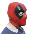 Maska na twarz Deadpool przebieranie cosplay elastyczna maska z materiału do stroju superbohatera Dead pool