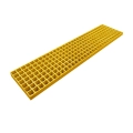 Stopnie schodowe przemysłowe z kraty FRP 270×1200×38mm odporne na korozję