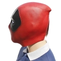 Maska na twarz Deadpool przebieranie cosplay elastyczna maska z materiału do stroju superbohatera Dead pool