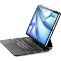 Czarne etui ESR 6B012A do iPada Air 11" (M2, 2024) z klawiaturą QWERTZ, powystawowy