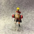 Figurka Naruto Uzumaki z zabezpieczeniem 15 cm kolekcjonerska postać z anime Naruto z podstawą i detalicznym wykonaniem