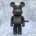 Miś Bearbrick 400% figurka do wnętrza 28cm czarny kolekcjonerska statuetka artystyczna do stylowych wnętrz
