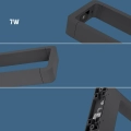 Lampa Ogrodowa Shuniu LED 7W 3000K 48cm zewnętrzne oświetlenie ścieżek