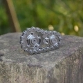 Fidget Spinner Koło Łańcuchowe Koło Zamachowe antystresowa zabawka z łożyskiem metalowa konstrukcja i płynny ruch