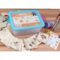 ZESTAW KREATYWNY SZABLONY DO MALOWANIA DREWNIANE PUZZLE