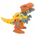 LT511 ZESTAW KONSTRUKCYJNY DINOZAURY DO SAMODZIELNEGO SKRĘCANIA 4 DINOZAURY