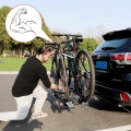 Bagażnik samochodowy na rowery CXWXC, obciążenie 60 kg uchwyt rowerowy na hak