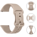 Pasek silikonowy do zegarka AK 22mm zestaw 4 szt. z klamrą szybka wymiana unisex