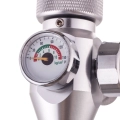 Reduktor CO2 do AKWARIUM Licznik Bąbelków Regulator Akwarystyczny Manometry