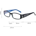 Okulary do czytania damskie ultralekkie KoKoBin antyblue light eleganckie