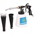 Pistolet prania tapicerki samochodowej metalowa dysza wirująca+2 zewnętrzne