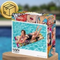 BESTWAY MATERAC DMUCHANY DO PŁYWANIA PLAŻOWY NA BASEN KOMIKS 183cm