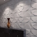 Panele ścienne 3D Art3d dekoracyjne PVC białe ze wzorem wiatrak 33 szt