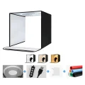 Foto box 40x40 cm składany namiot fotograficzny z 3 tłami w różnych kolorach