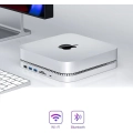 Hub USB-C z obudową dysku twardego dla Mac Mini M1 rozszerzenie portów i miejsce na dysk SSD, idealne dopasowanie do Mac Mini